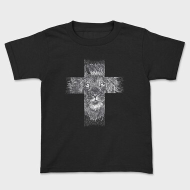 Детска Тениска, Lion Cross