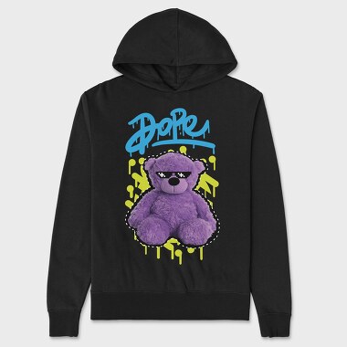 Dope Bear, Unisex Men's Hoodie