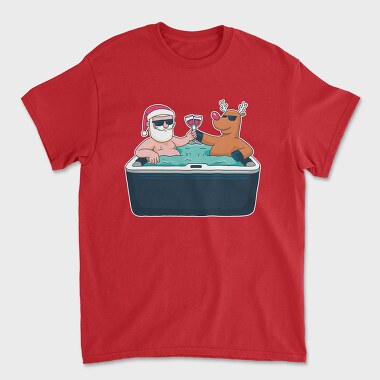 Jacuzzi Christmas, Unisex Men's T-Shirt