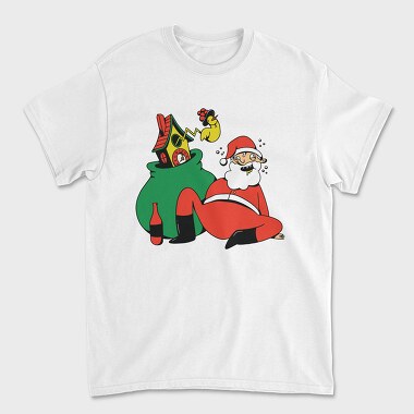 Drunk Santa, Unisex Men's T-Shirt