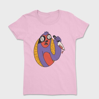 Knife Sloth, Women's T-Shirt