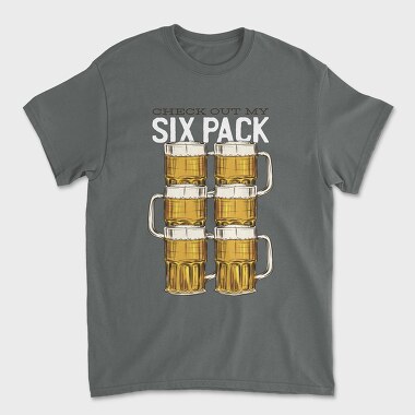 Beer Sixpack, Unisex Men's T-Shirt