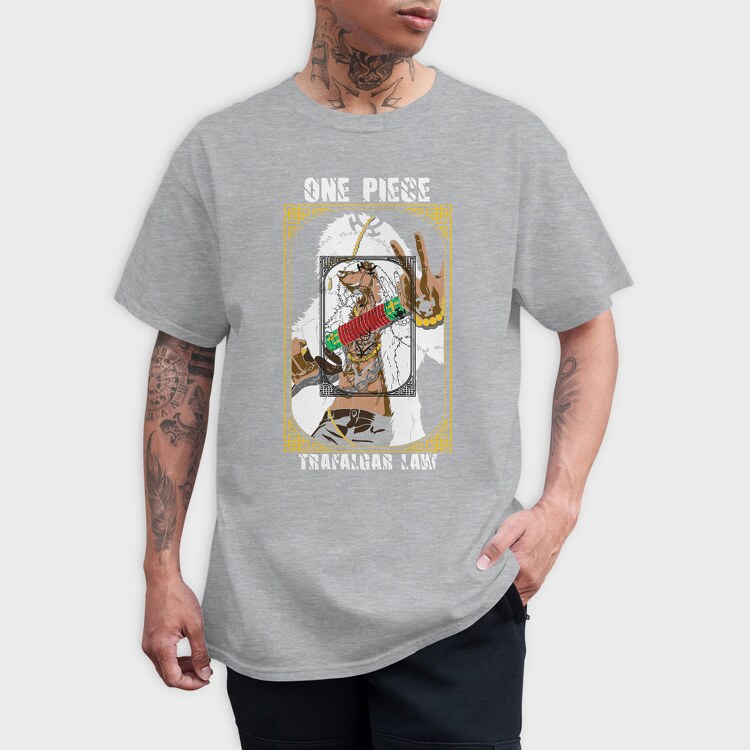 Vintage Geometric Motorbike, Unisex Men's T-Shirt