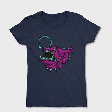 Anglerfish Purple, Women's T-Shirt