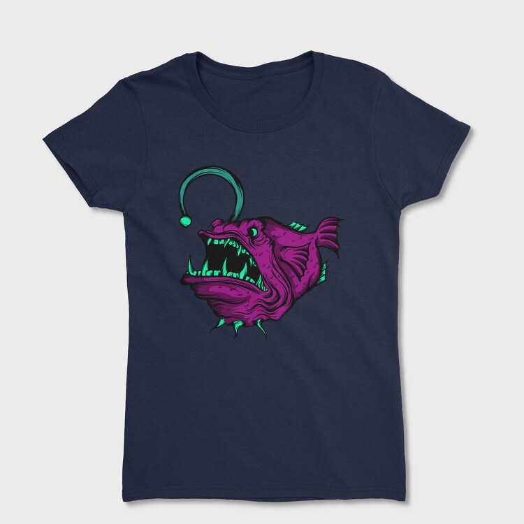 Дамска Тениска, Anglerfish Purple