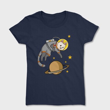 Cat in Space, Women's T-Shirt