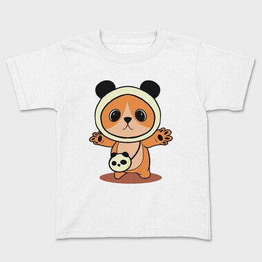 Cute Panda Costume, Kids' T-Shirt