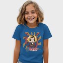Dog Playing Guitar 14, Unisex Men's T-Shirt