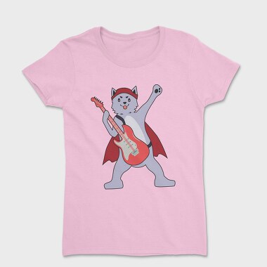 Dog Playing Guitar 5, Women's T-Shirt