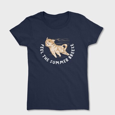 Women's T-Shirt, Feel the Summer Breeze
