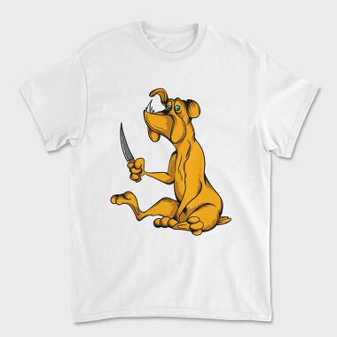 Funny Dog 3, Unisex Men's T-Shirt