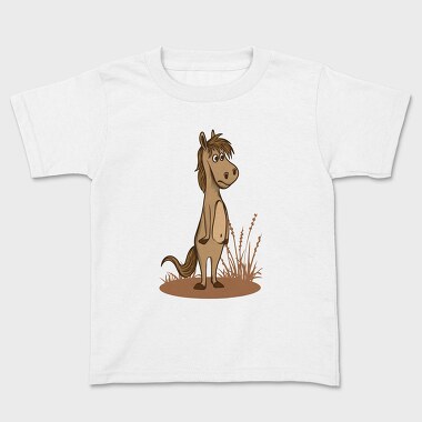 Horse Cartoon, Детска Тениска