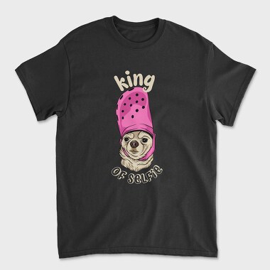 King of Selfie, Unisex Men's T-Shirt