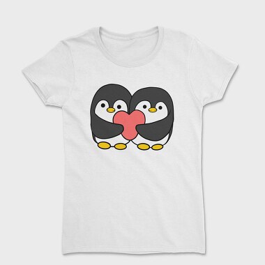 Penguins Heart, Women's T-Shirt