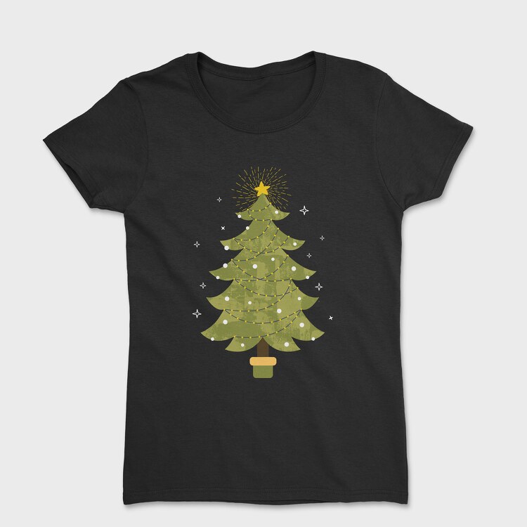 Christmas Tree, Women's T-Shirt
