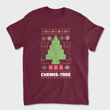 Chemis Tree, Unisex Men's T-Shirt
