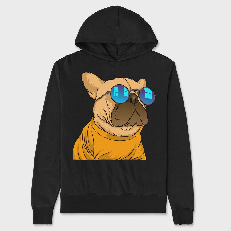 Cool Dog, Unisex Men's Hoodie