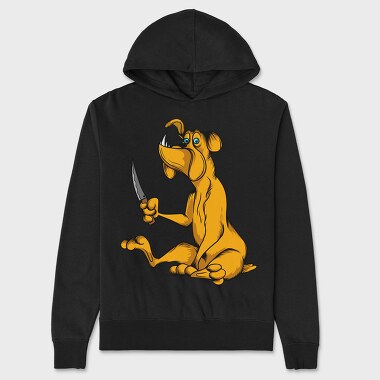 Funny Dog 3, Unisex Men's Hoodie