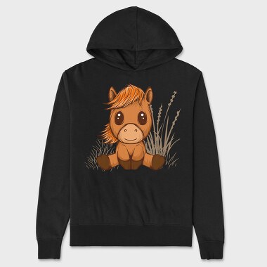 Cute Horse, Unisex Men's Hoodie