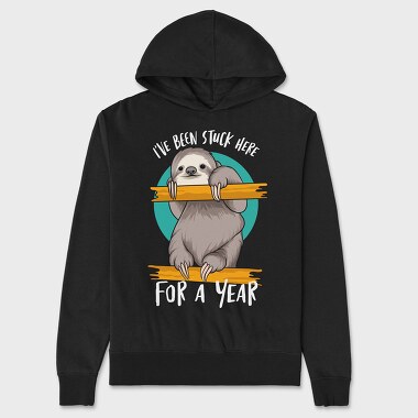 I Have Been Stuck Here for a Year, Unisex Men's Hoodie