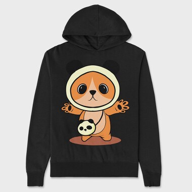Cute Panda Costume, Unisex Men's Hoodie