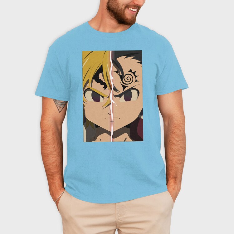 Dog Portrait, Unisex Men's T-Shirt