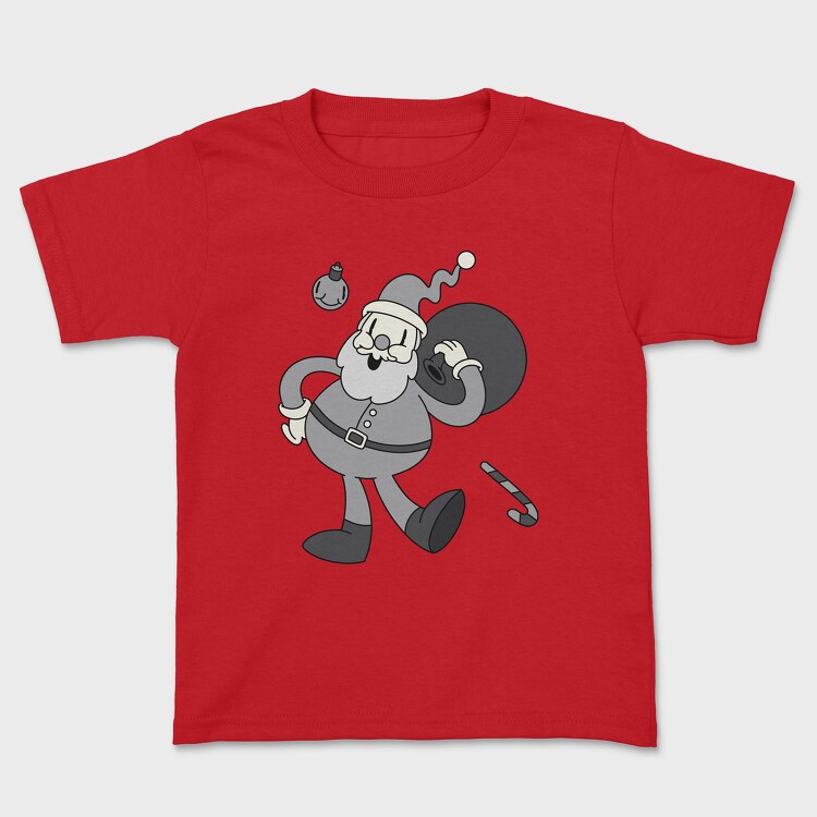 Christmas Santa Retro, Детска Тениска