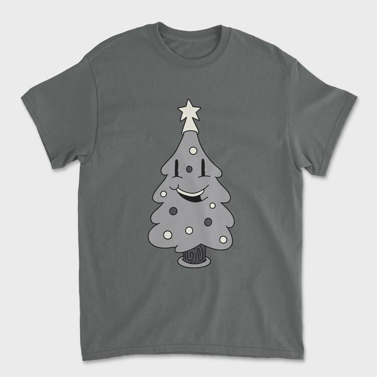 Christmas Tree Retro, Unisex Men's T-Shirt