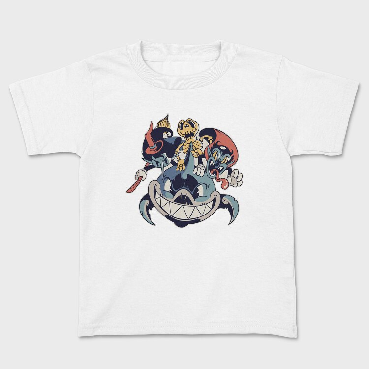 Halloween Cartoons, Kids' T-Shirt