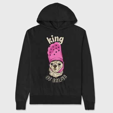 King of Selfie, Unisex Men's Hoodie