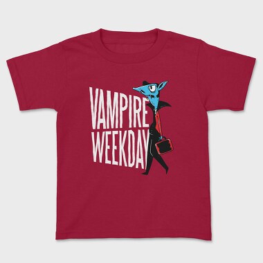 Vampire Weekday, Kids' T-Shirt