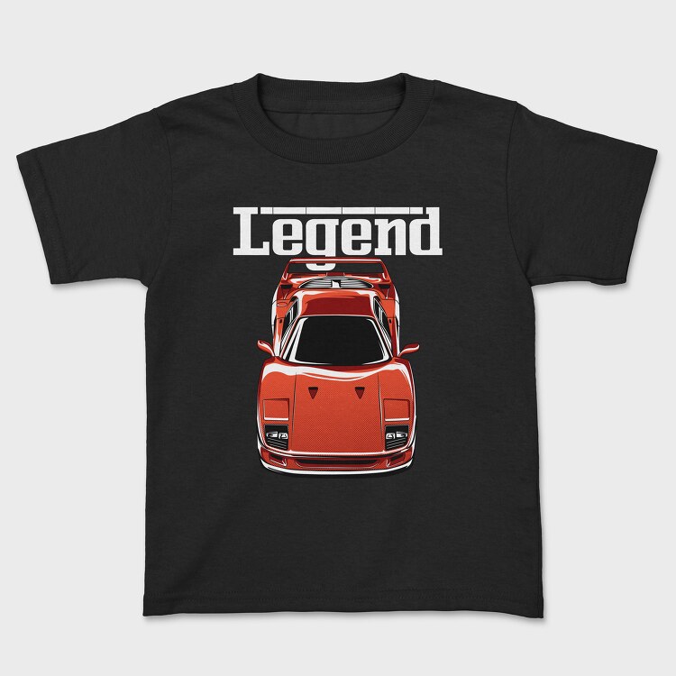 Ferrari F40, Kids' T-Shirt