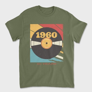 Vynil 60's, Unisex Men's T-Shirt