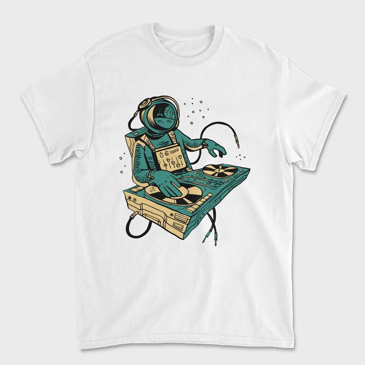 Astronaut Dj, Унисекс Мъжка Тениска