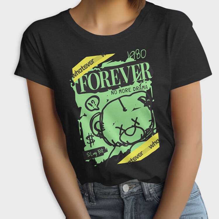 No More Drama Teddy, Women's T-Shirt