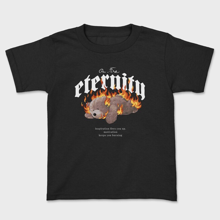 Eternity Teddy Bear, Kids' T-Shirt