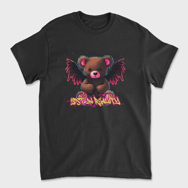 Lost Inn Reality Teddy Bear, Unisex Men's T-Shirt