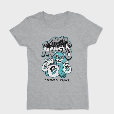 Money King Teddy Bear, Women's T-Shirt