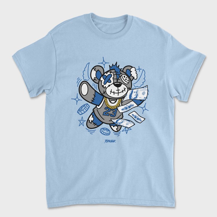 Money Teddy Bear, Унисекс Мъжка Тениска