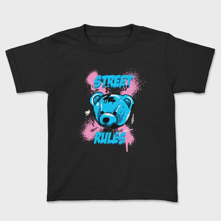 Street Rules Teddy, Детска Тениска