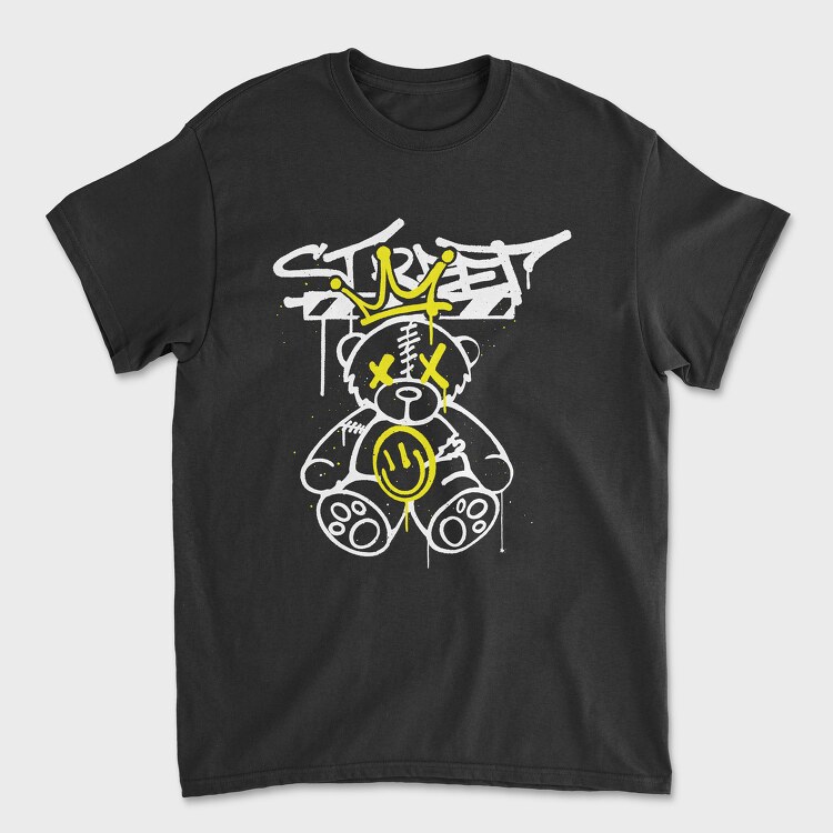 Street Teddy, Unisex Men's T-Shirt