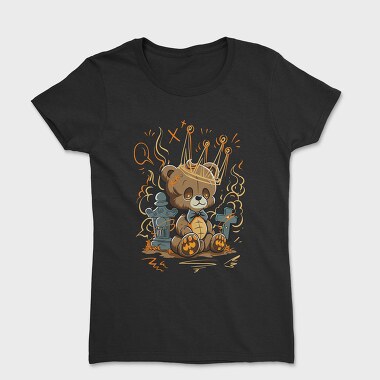 Teddy Bear Cartoon, Women's T-Shirt