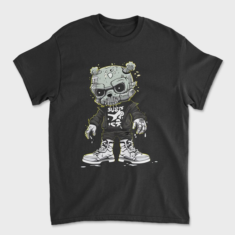 Zombie Teddy Bear, Унисекс Мъжка Тениска