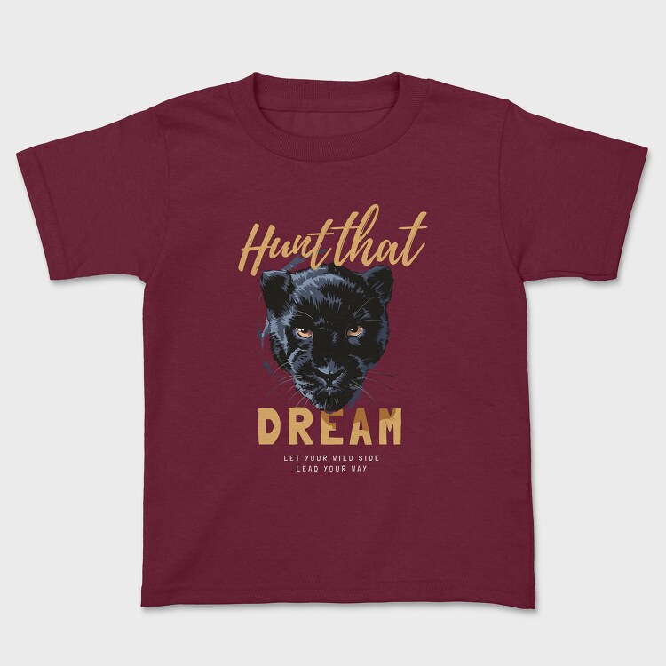 Hunt That Panther, Kids' T-Shirt