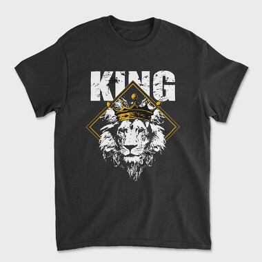 King Lion, Унисекс Мъжка Тениска