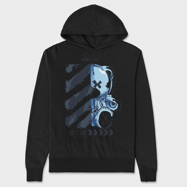 Robo Lab Teddy, Unisex Men's Hoodie