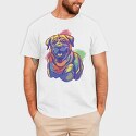 Snowman Peeing, Unisex Men's T-Shirt