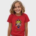 Danger Orange Teddy Bear, Kids' T-Shirt