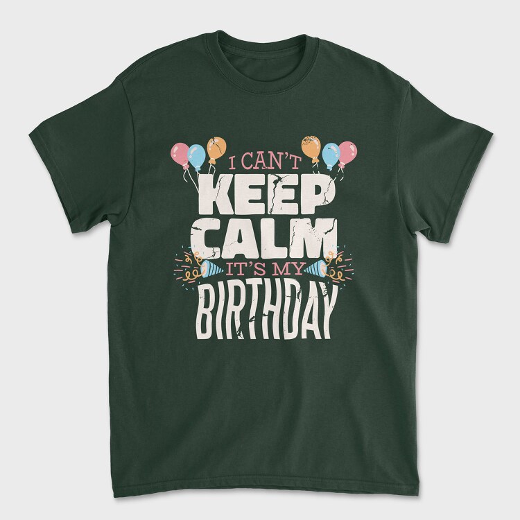 Birthday, Unisex Men's T-Shirt