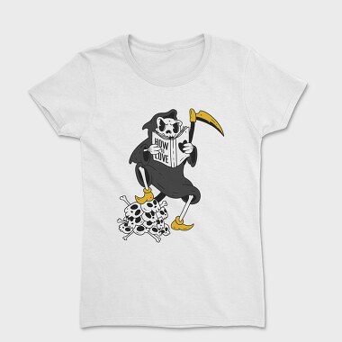 Grim Reaper Reading, Women's T-Shirt